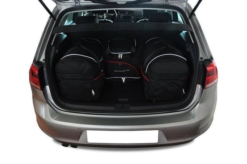 VW GOLF HATCHBACK 2012+ TORBY DO BAGAŻNIKA 4 SZT KJUST zdjęcie 2