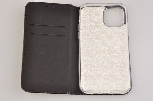 Etui Shining Book do Apple iPhone 12 / 12 Pro czarny na Arena.pl