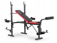 ŁAWECZKA DO ĆWICZEŃ ŁAWKA SKOŚNA POD SZTANGĘ REGULOWANA TRENINGOWA NEOSPORT