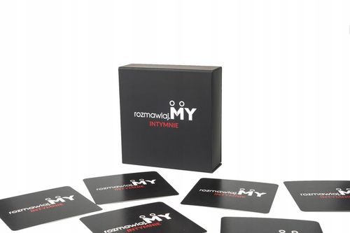 Prezent gra dla par Rozmawiaj.MY Intymnie 50 KART 90 PYTAŃ rozpalcie emocje na Arena.pl