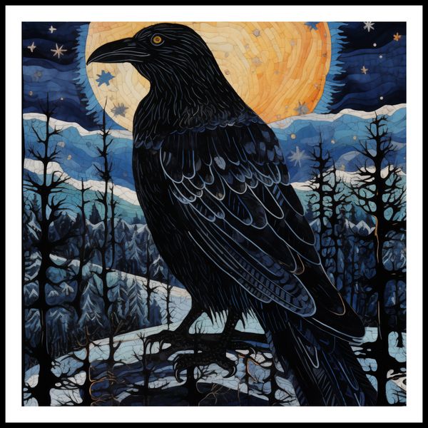 Plakat 70x70cm Kruczy Mąciciel zdjęcie 3