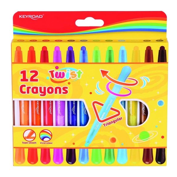 Kredki, Keyroad, Twist, Wykręcane, zdjęcie 4