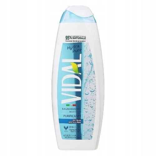 Vidal Żel Do Mycia Ciała 600 Ml Hydra Pure zdjęcie 1