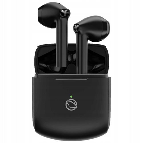 Słuchawki bezprzewodowe douszne Manta RYTMO X czarne TWS mikrofon 59ms na Arena.pl