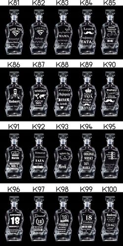 KARAFKA 2 SZKLANKI GRAWER DO WHISKY PREZENT DZIEŃ MĘŻCZYZNY URODZINY 18-99 na Arena.pl