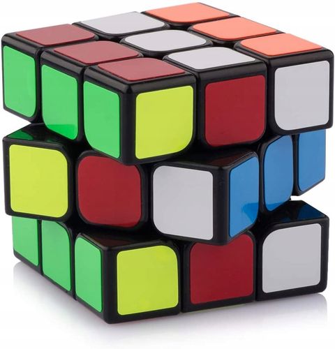 Kostka logiczna układanka logiczna YJ moyu GuanLong 3x3x3 Magic Cube Black na Arena.pl