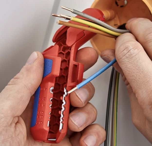 KNIPEX 16 95 01 SB Ściągacz Izolacji ErgoStrip Ø 8-13 zdjęcie 6