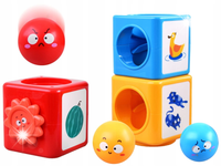 Kolorowa Piramida sorter Wieża układanka ZA4538 zabawki