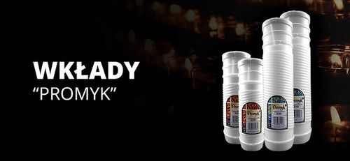 Wkład parafinowy do zniczy PROMYK 2 (15 szt.) 50 h na Arena.pl