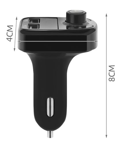 Transmiter Bluetooth Ładowarka FM MP3 2xUSB SD LCD 8797 na Arena.pl