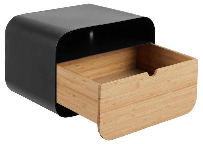 Szafka nocna Joliet edge czarna zdjęcie 4