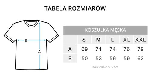 Koszulka męska z krawatem, biała, roz. S na Arena.pl