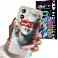 ETUI DO MOTOROLA MOTO E13 - Monroe MODNE KOBIECE WZORY + FOLIA