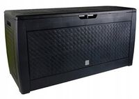 Skrzynia ogrodowa tworzywo sztuczne 310 l czarny 8500