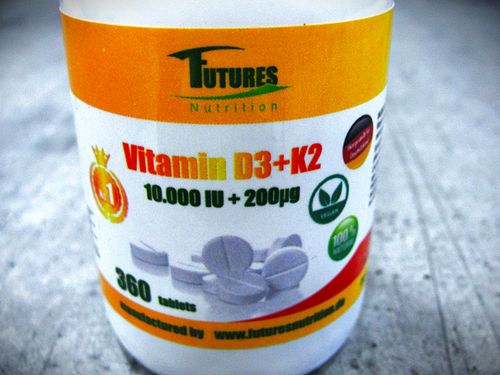 2x Witamina D3 10000 IU + K2 MK7 200mcg 360t Kości Stawy Odporność na rok na Arena.pl