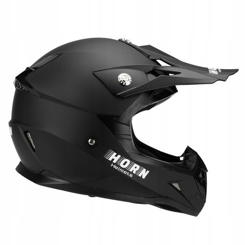 KASK MOTOCYKLOWY CROSS HORN ENDURO QUAD POD INTERKOM+ GOGLE KOMINIARKA XS na Arena.pl