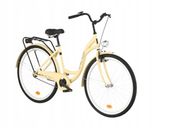 Rower miejski Retro 28 cali damski Cappuccino