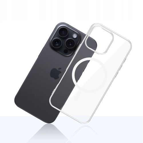 Etui plecki cover z MagSafe na tył Apple iPhone 16 Pro - 3mk Clear MagCase na Arena.pl