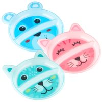 CANPOL Talerz z podziałką KOLOR LOSOWY