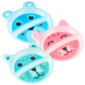 CANPOL Talerz z podziałką KOLOR LOSOWY