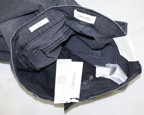 Damskie jeansy Calvin Klein -Mid Rise Slim K20K202499 Black oryg. - W29/L32 na Arena.pl
