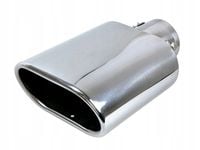 KOŃCÓWKA WYDECHU TŁUMIKA - STAL NIERDZEWNA