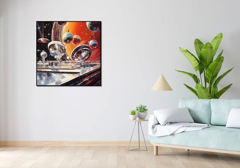 Plakat 90x90cm Orkiestra Sfer zdjęcie 4