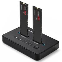 Qoltec stacja dokująca 2x M.2 NVMe USB-C