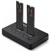 Qoltec stacja dokująca 2x M.2 NVMe USB-C