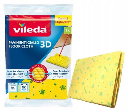 Ścierka do podłogi Vileda z Mikrofibry 3D 1 szt. na Arena.pl