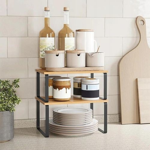 Zestaw 2 szt półek na przyprawy kubki talerze do kuchni łazienki na na Arena.pl