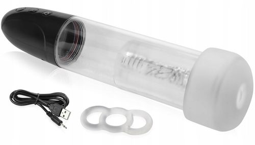 AUTOMATYCZNA POMPKA POWIĘKSZAJĄCA PENISA Z SSANIEM OBCIĄGANIEM CZŁONKA na Arena.pl