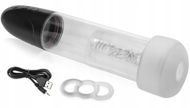 AUTOMATYCZNA POMPKA POWIĘKSZAJĄCA PENISA Z SSANIEM OBCIĄGANIEM CZŁONKA zdjęcie 2