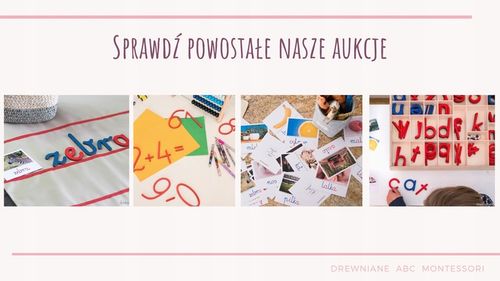 Sensoryczne memory z filcu Montessori na Arena.pl