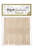 NATURALNE PATYCZKI DO PRAC PLASTYCZNYCH 113x10 50SZT INTERDRUK