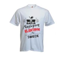 KOSZULKA T-SHIRT najlepszy ELEKTRYK NA ŚWIECIE