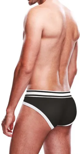 prowler brief xs czarne bokserki z dwukolorowym pasem na Arena.pl