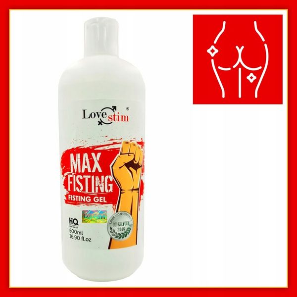 MAX FISTING 500ml ŻEL DO FISTINGU ANAL I WAGINAL zdjęcie 5
