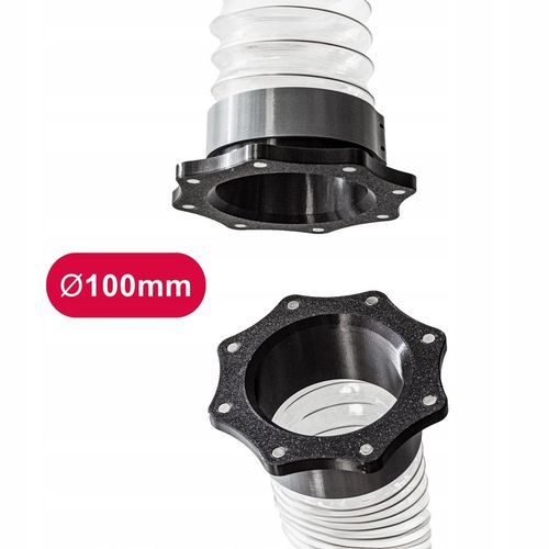 Szybkozłącze Magnetyczne SPIRO | Złącze Adapter Odciągu Trocin CNC | 100 mm na Arena.pl