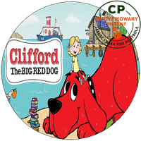 Opłatek na tort Clifford - Wielki Czerwony Pies