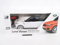 AUTO na radio, 1:10, Land Rover, biały