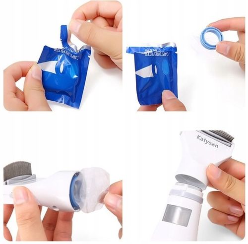 BEZPRZEWODOWY GRZEBIEŃ NA WSZY GNIDY USUWA PCHŁY FILTR ODKURZACZ TERMINATOR na Arena.pl