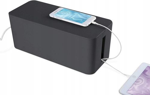 POJEMNIK ORGANIZER NA KABLE PUDEŁKO LISTWY DUZY na Arena.pl