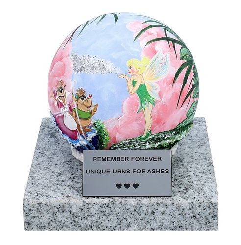 Urna na prochy dla dziecka z motywem wróżki Ręcznie malowana na Arena.pl