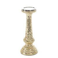 Świecznik dekoracyjny MELIA 12X12X31 złoty