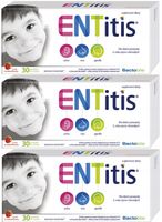 Entitis TRÓJPAK zestaw 3 x 30 pastylek do ssania