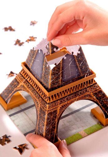 Puzzle 3D Wieża Eiffla. Ravensburger na Arena.pl
