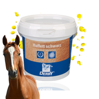 DERBY Huffett schwarz 500ml czarny smar do kopyt