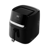 Frytownica beztłuszczowa 1600W 6.5L Sencor SFR6550BK wyświetlacz LED