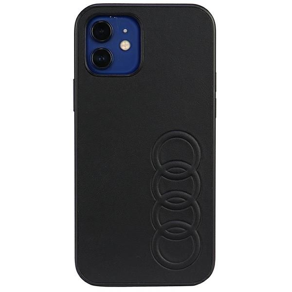 Etui Audi do iPhone 12, iPhone 12 Pro, Czarny zdjęcie 1